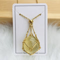 JoyauDiamanté™ - Collier en Pierre de Cristal Interchangeable pour un Style Radieux et une Harmonie Intérieure