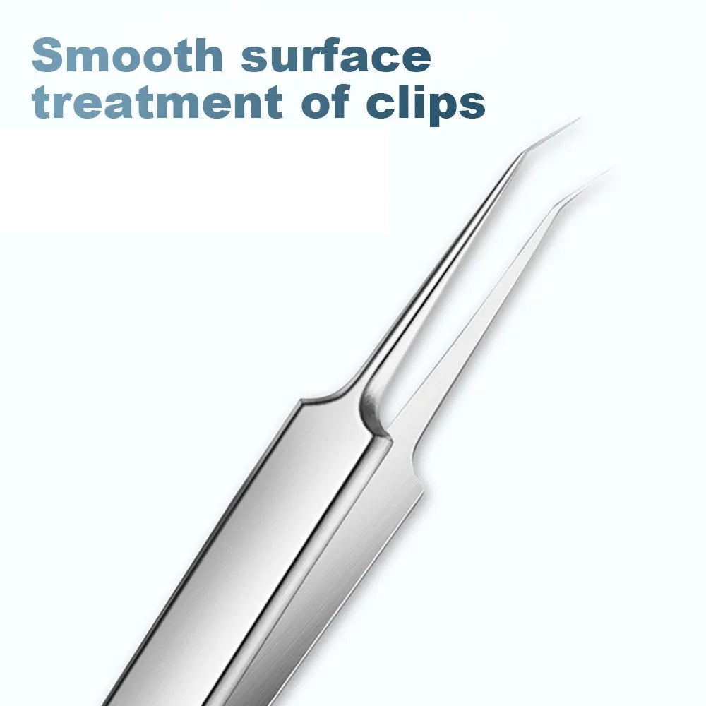 FacialTools - Ensemble d'outils en acier inoxydable pour l'extraction des points noirs