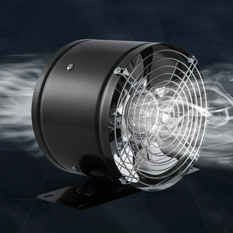 Ventilateur d'extraction à moteur en cuivre – Extracteur silencieux pour mur et fenêtre pour cuisine et salle de bain