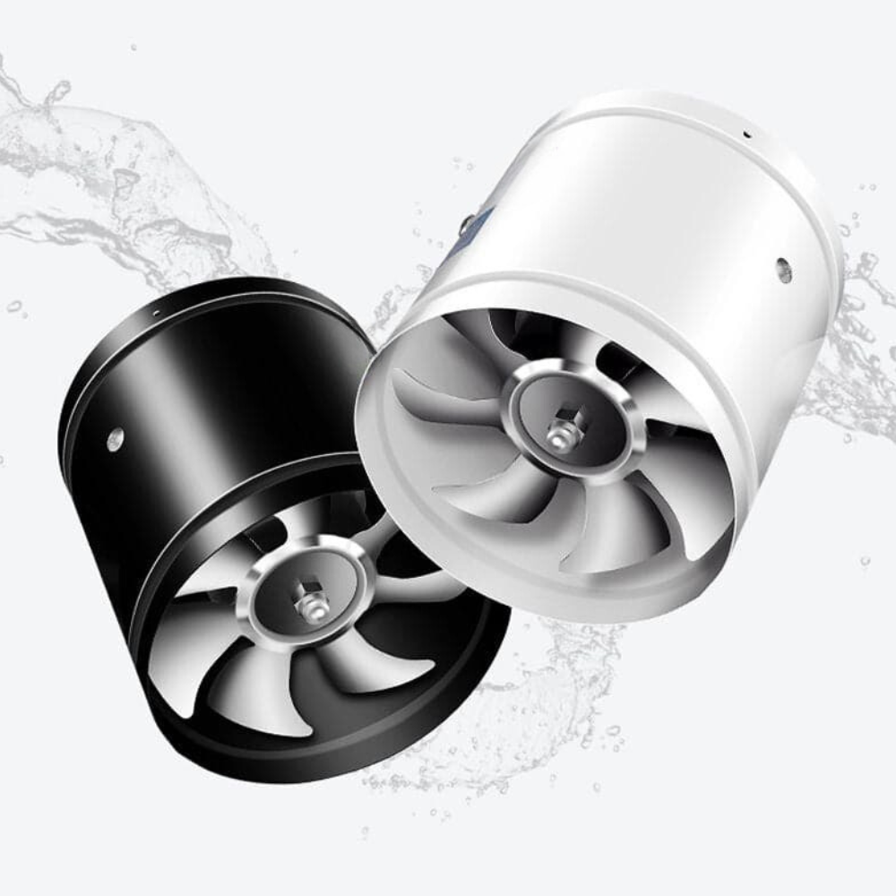 Ventilateur d'extraction à moteur en cuivre – Extracteur silencieux pour mur et fenêtre pour cuisine et salle de bain