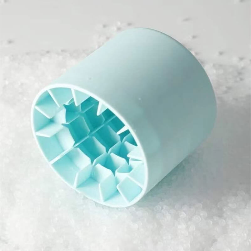 FrozenIce - Fabricant de glaçons portable en silicone avec couvercle