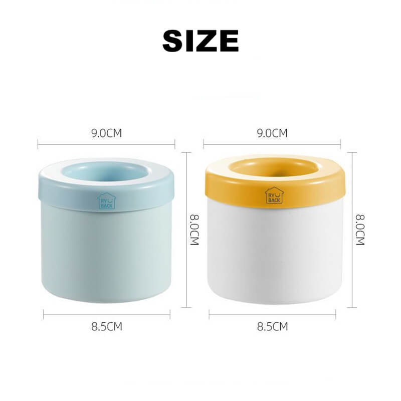 FrozenIce - Fabricant de glaçons portable en silicone avec couvercle