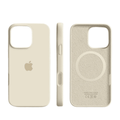 Skanto | MagneSoft Luxe Étui en Silicone | Compatible MagSafe & Fin | iPhone