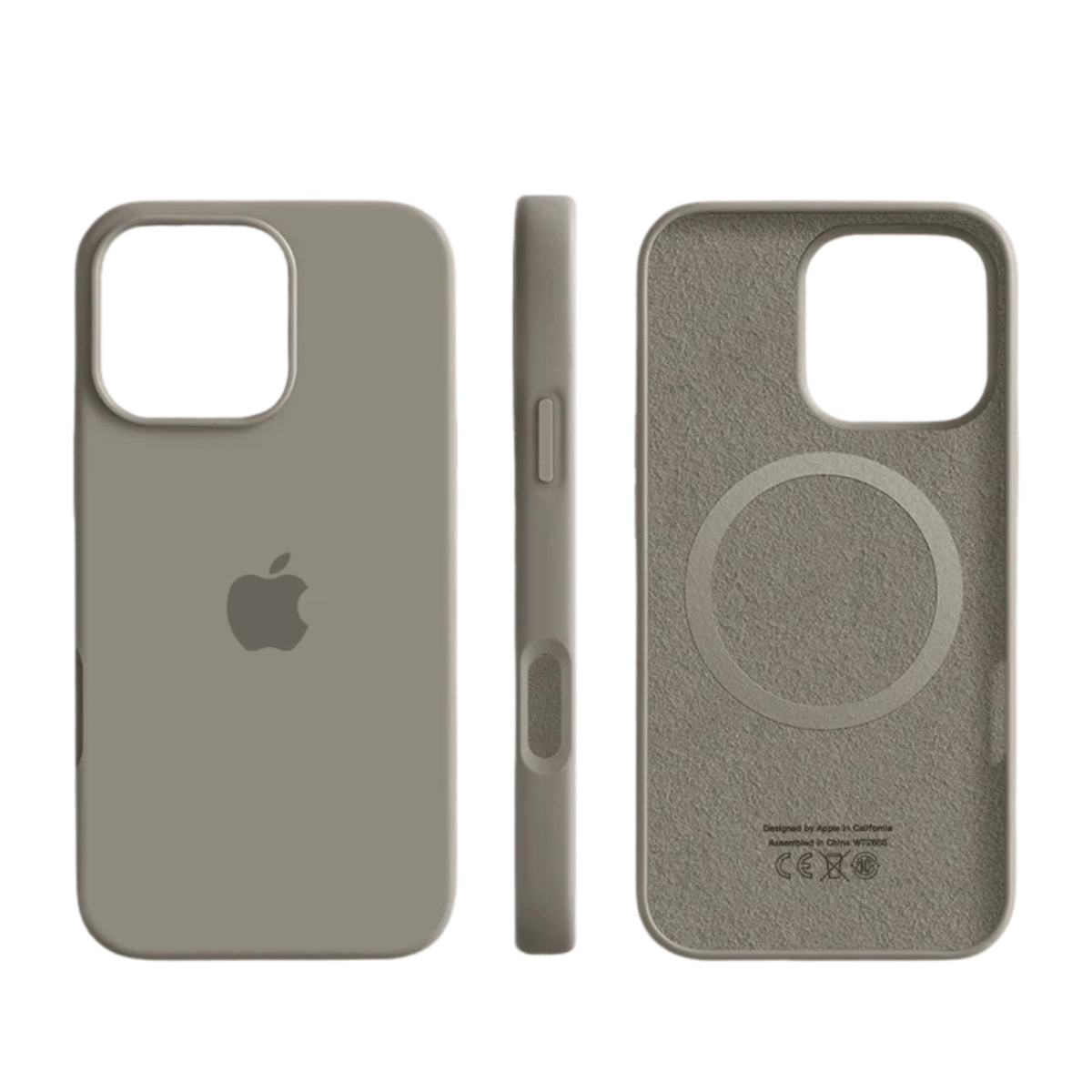 Skanto | MagneSoft Luxe Étui en Silicone | Compatible MagSafe & Tynt | iPhone