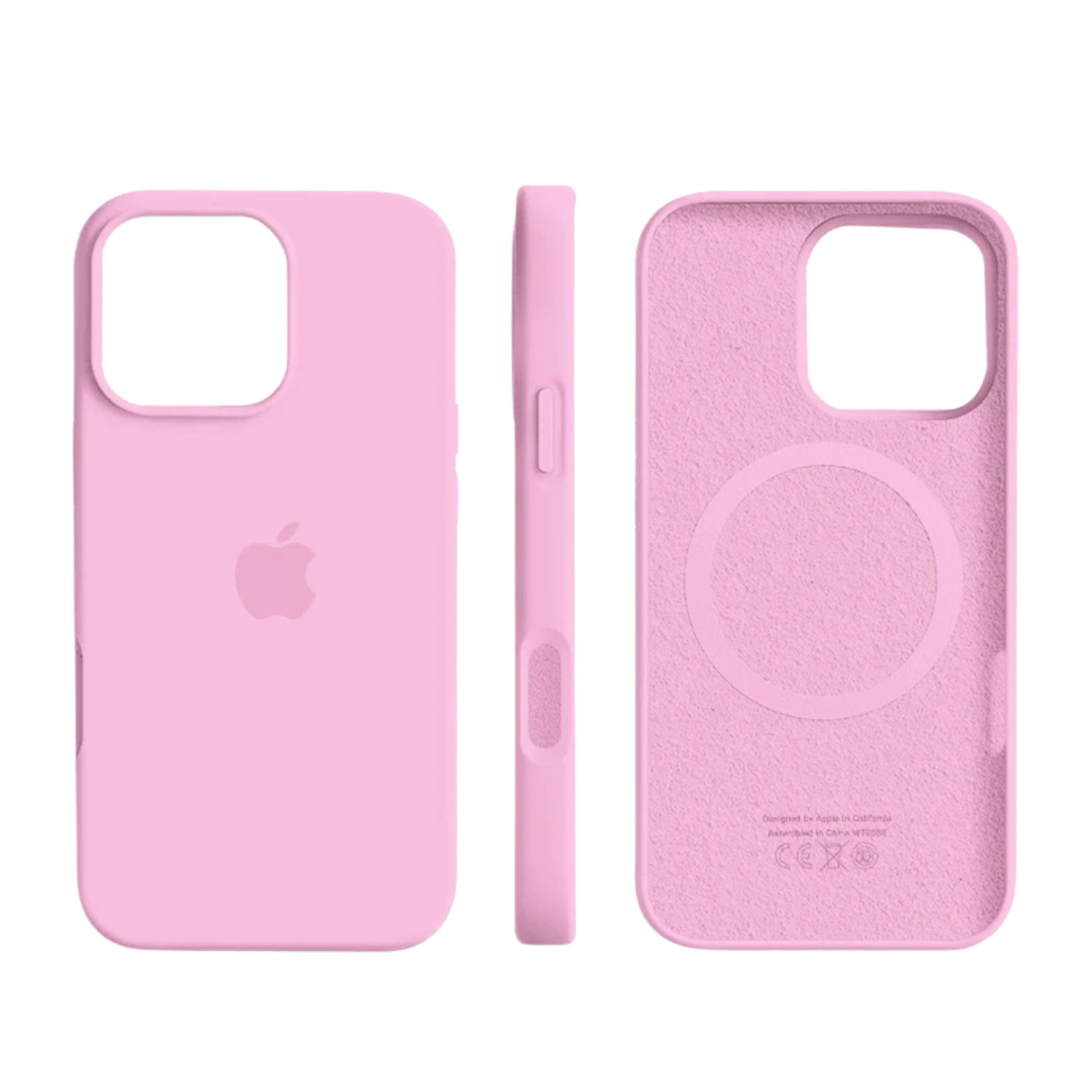 Skanto | MagneSoft Luxe Étui en Silicone | Compatible MagSafe & Fin | iPhone