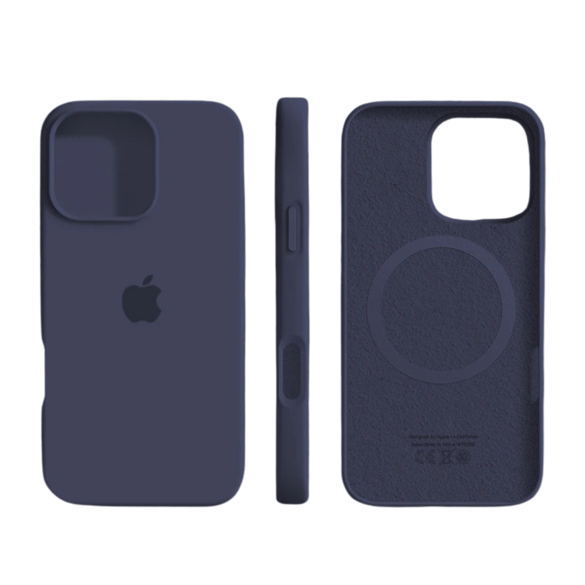 Skanto | MagneSoft Luxe Étui en Silicone | Compatible MagSafe & Fin | iPhone