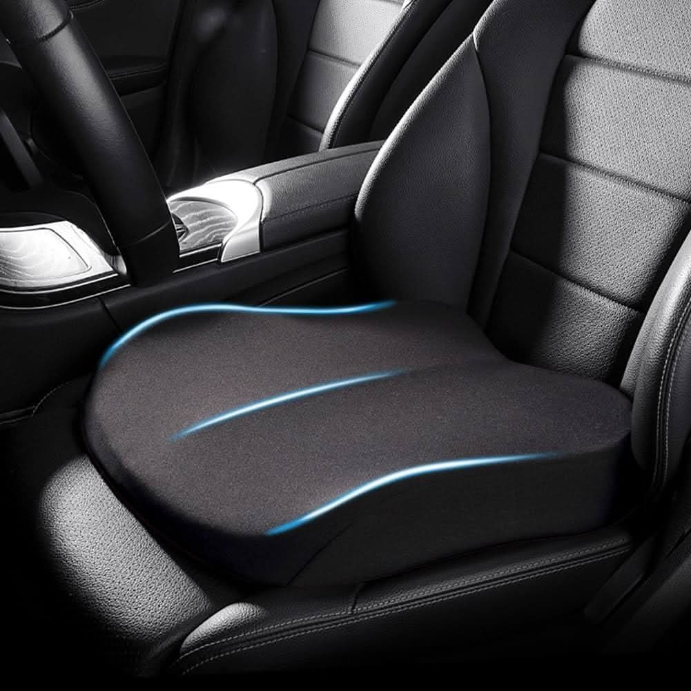 Coussin de siège auto en mousse à mémoire ergonomique pour un confort amélioré