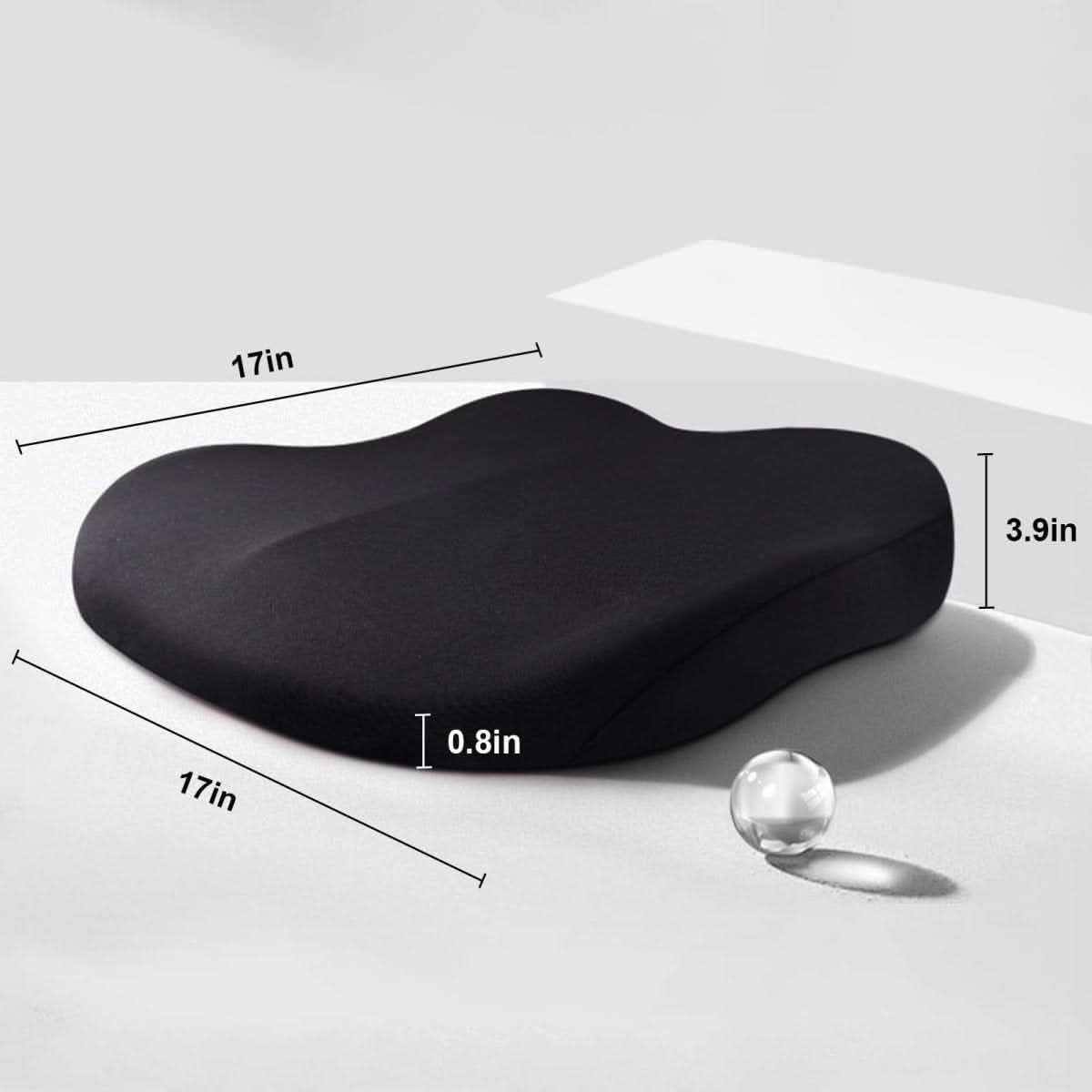 Coussin de siège auto en mousse à mémoire ergonomique pour un confort amélioré