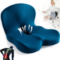 Coussin de Siège Ergonomique en Mousse à Mémoire – Soulagement de la Pression & Antidérapant