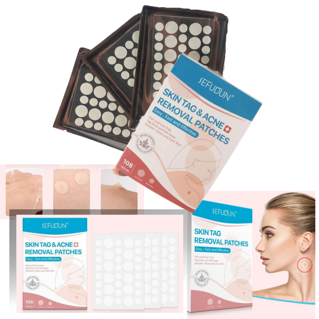 Skanto | Patch cutané - Éliminez les grains de beauté et les verrues de manière naturelle !