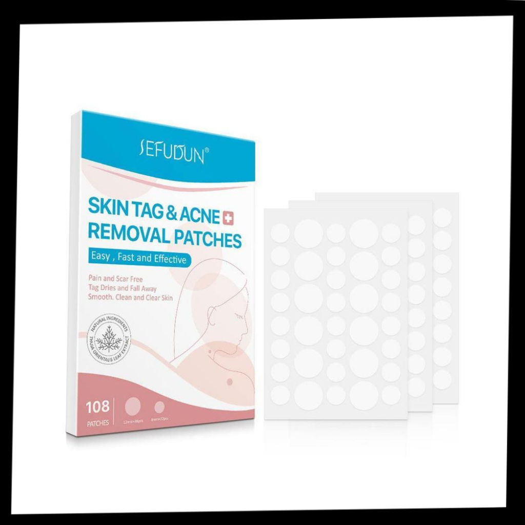 Skanto | Patch cutané - Éliminez les grains de beauté et les verrues de manière naturelle !