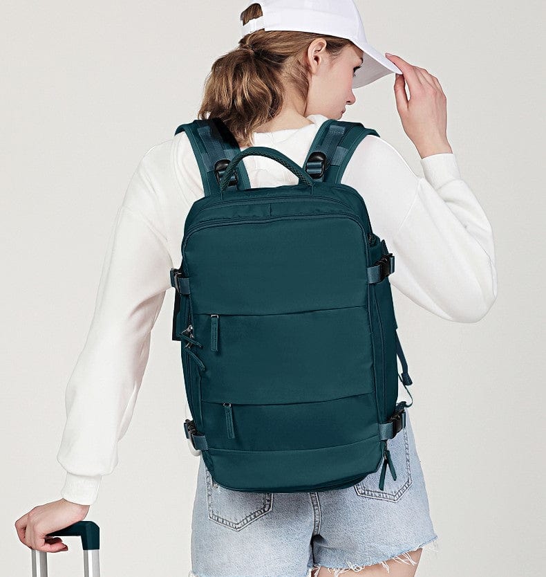 Sac à dos pour ordinateur portable TravelEase compatible avec les compagnies aériennes 40x20x25