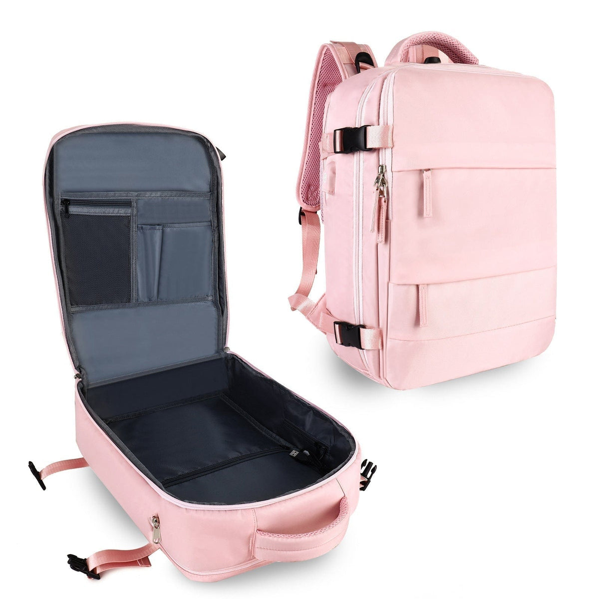 Sac à dos pour ordinateur portable TravelEase compatible avec les compagnies aériennes 40x20x25