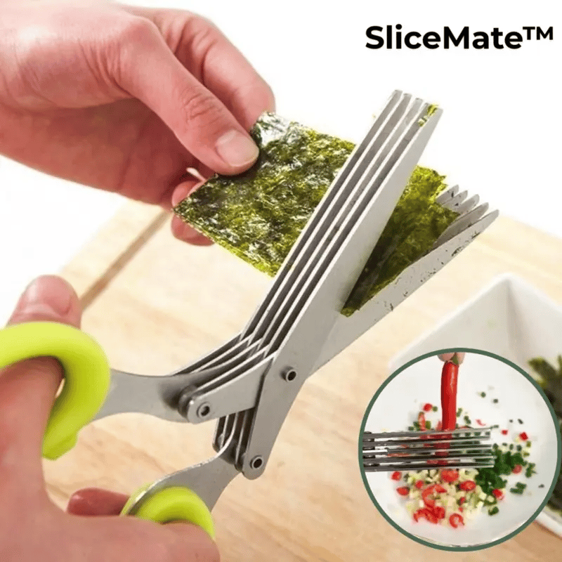 SliceMate™ — Coupez des herbes 5x plus vite sans le désordre | Achetez 1, obtenez 1 gratuit