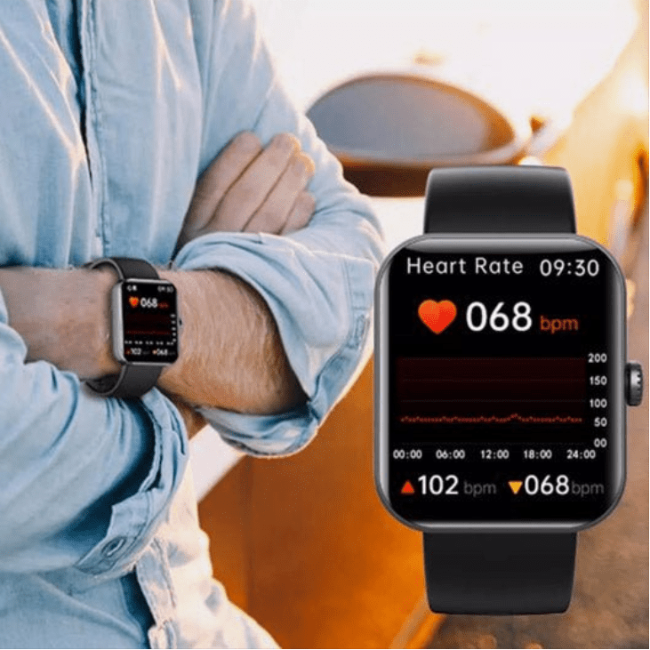 Montre Intelligente de Surveillance des Tendances de Glucose Non Invasive pour le Suivi de la Santé et de l'Activité