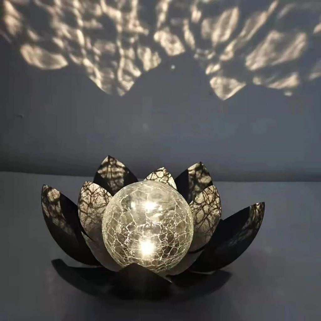 SerenityGlow – Lanternes de Lotus Solaires pour des Espaces Extérieurs Charmants