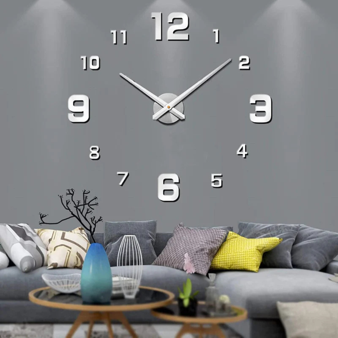 Horloge Murale - Horloge Design 3D Moderne pour Murs Élégants