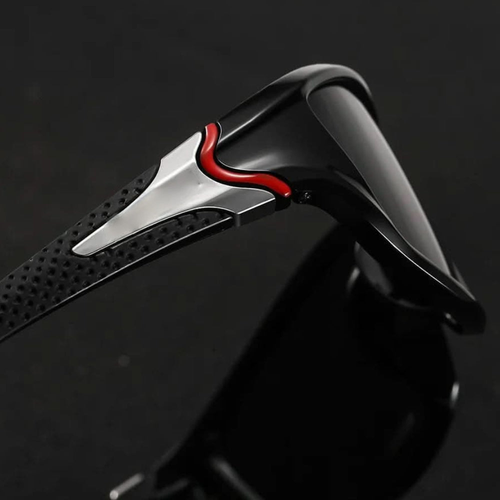 Lunettes de soleil sport wraparound | Protection polarisée UV400 pour les activités en extérieur | Ajustement sécurisé pour clarté et confort