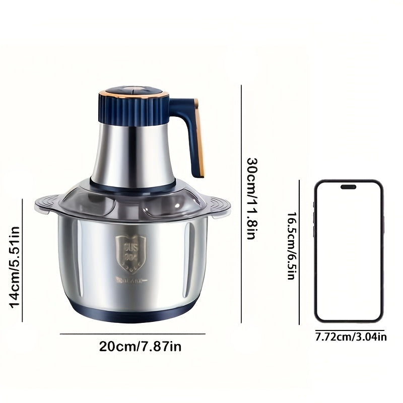 Robot de Cuisine Multifonction Premium 5L & Broyeur