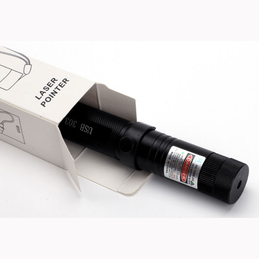 Portée du faisceau – Laserpointer puissant avec grande portée