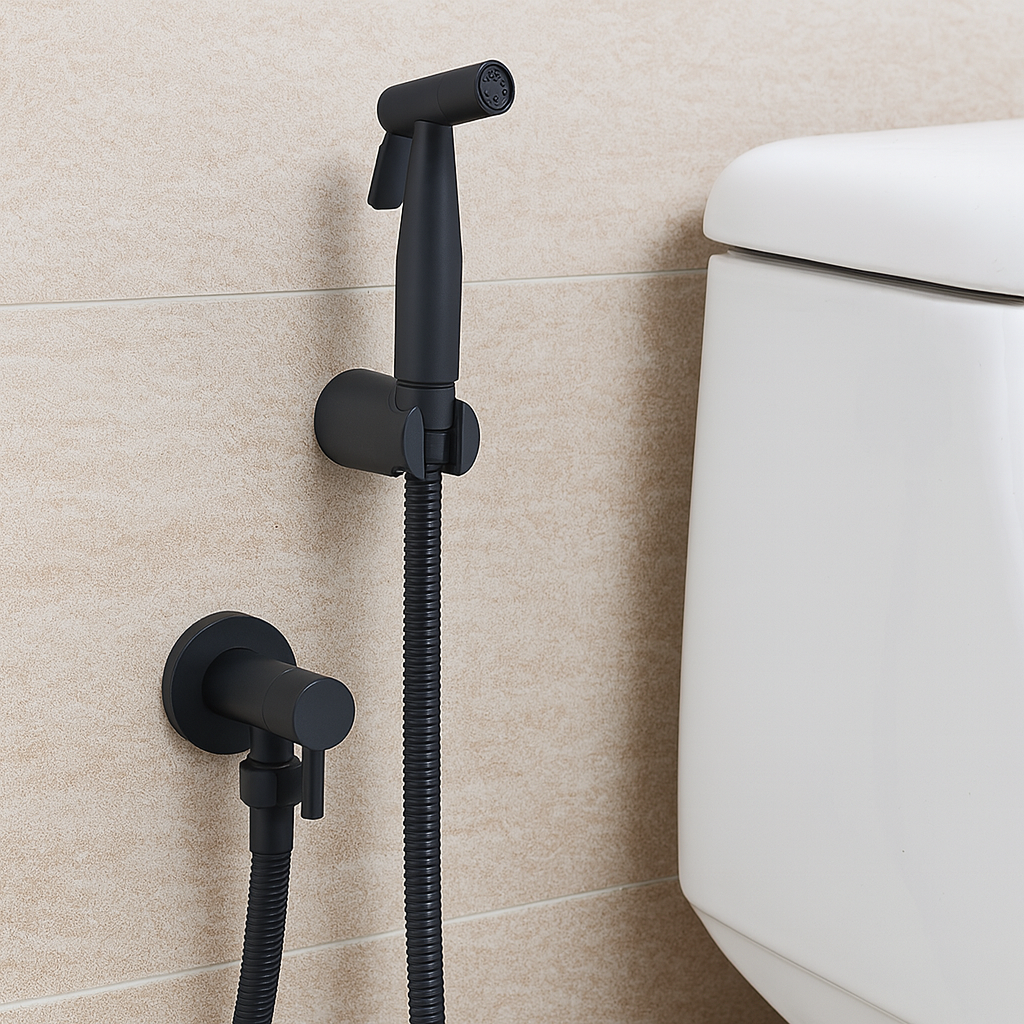 Skanto | Pulvérisateur de Bidet en Acier Inoxydable – Monté au Mur avec Jet Réglable