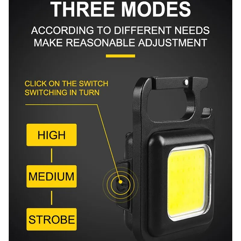 Porte-clés Luminator : Mini lampe de puissance