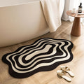 Tapis de Bain Antidérapant avec Technologie à Séchage Rapide, 40 x 60 cm