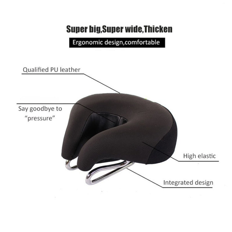 Selle de Vélo Ergonomique Sans Nez avec Rembourrage Doux pour VTT - Selle de Sport Réductrice de Pression avec Confort Supplémentaire pour Hommes et Femmes | Sansoti