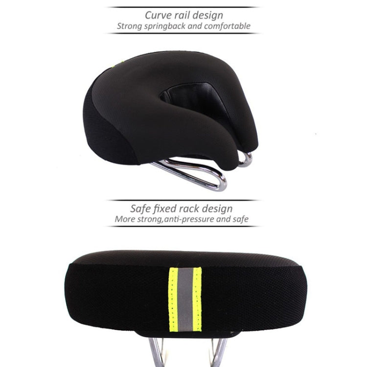 Selle de Vélo Ergonomique Sans Nez avec Rembourrage Doux pour VTT - Selle de Sport Réductrice de Pression avec Confort Supplémentaire pour Hommes et Femmes | Sansoti