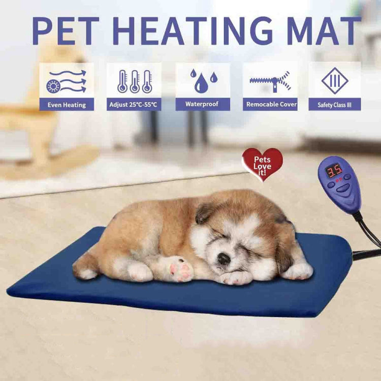 Tapis Chauffant Bleu 12V pour Animaux de Compagnie – Tapis Électrique