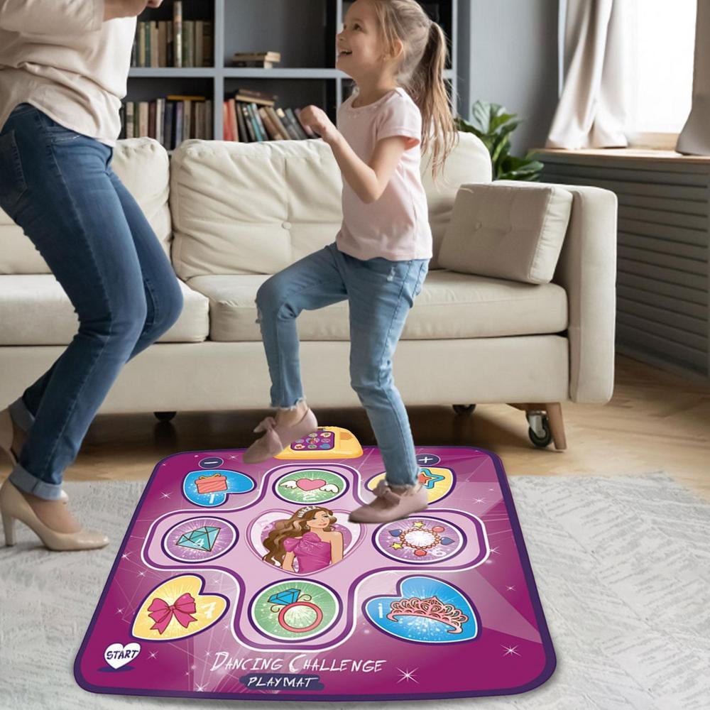 Tapis de danse interactif EnerDance avec lumières LED colorées