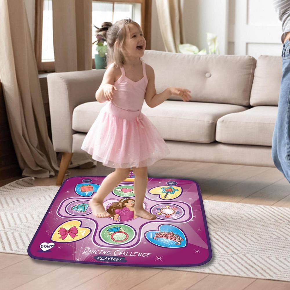 Tapis de danse interactif EnerDance avec lumières LED colorées