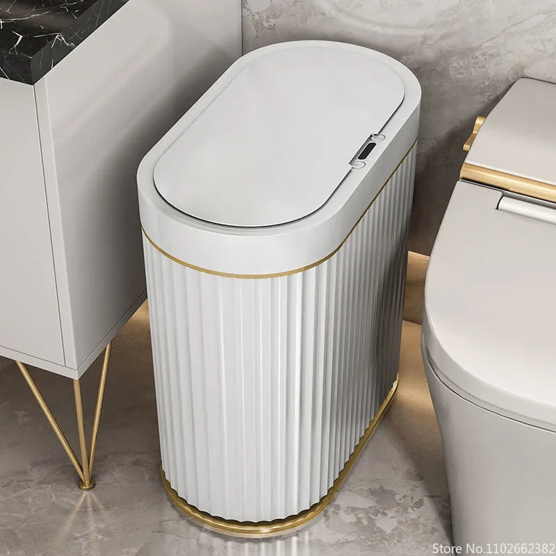 Poubelle à capteur intelligent avec couvercle activé par mouvement, options de 7L et 9L