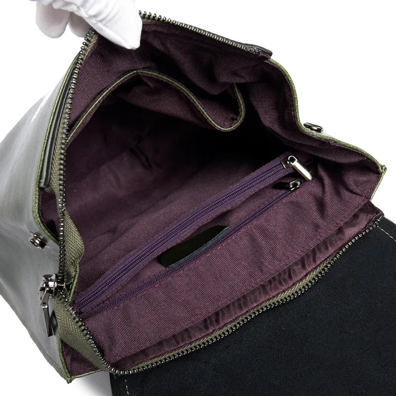 Sac à dos en cuir sophistiqué pour femmes – Compagnon de voyage quotidien