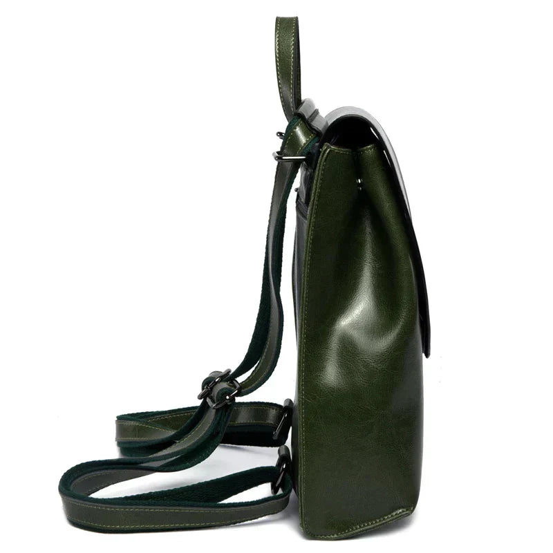 Sac à dos en cuir sophistiqué pour femmes – Compagnon de voyage quotidien