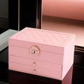 Boîte à Bijoux Luxueuse à Plusieurs Niveaux – EleganceBox