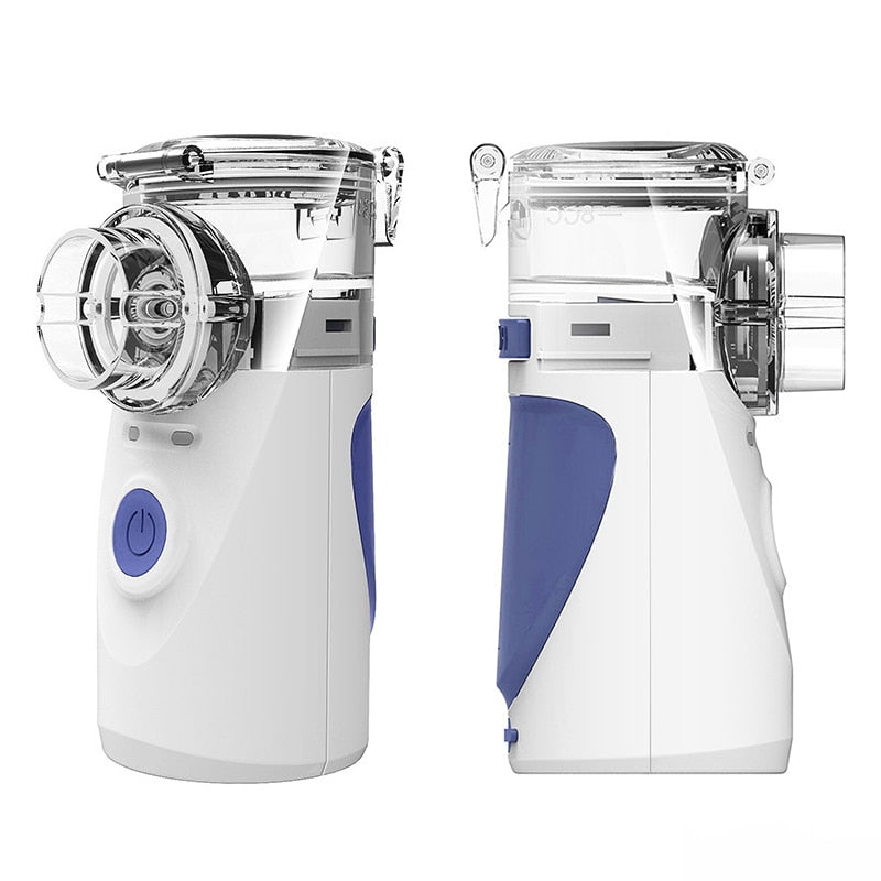 Dispositif de Soulagement Respiratoire Ultrasonique Compact Rechargeable