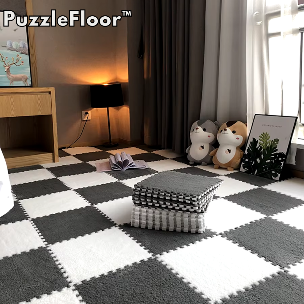 PuzzleFloor™ - Tapis de sol pour chambres