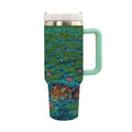 Tasse Thermos Isolée avec Imprimé Tigre – Tasse à Boire Réutilisable