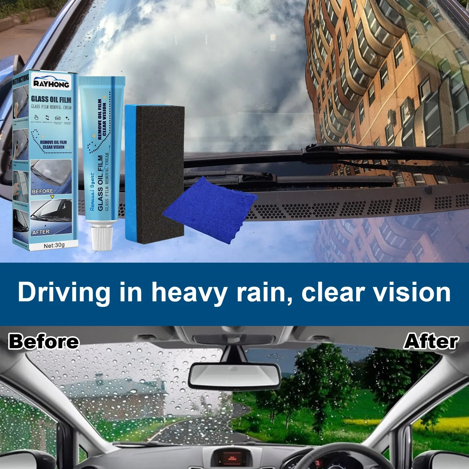 Rénovateur de Verre de Voiture CrystalClear