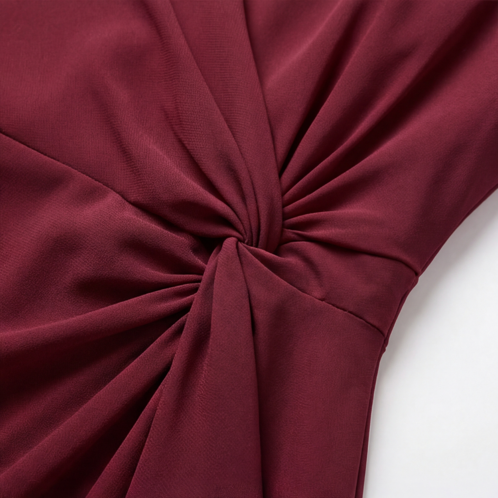 Velara – Robe à taille torsadée pour femmes