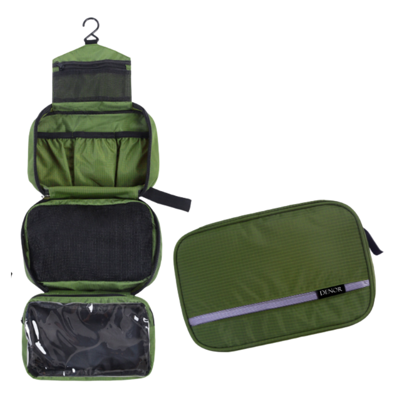 Travelior MaxPack Grande Trousse de Toilette Imperméable pour Hommes & Femmes | Trousse de Maquillage de Voyage | Design Robuste & Grand Espace de Rangement