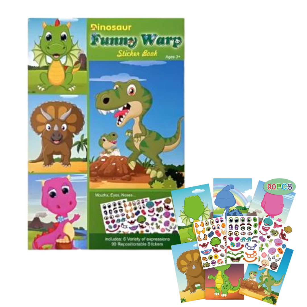 Kletshuts™ StickerBook 1+1 GRATUIT : Livre d'autocollants DIY pour garçons et filles