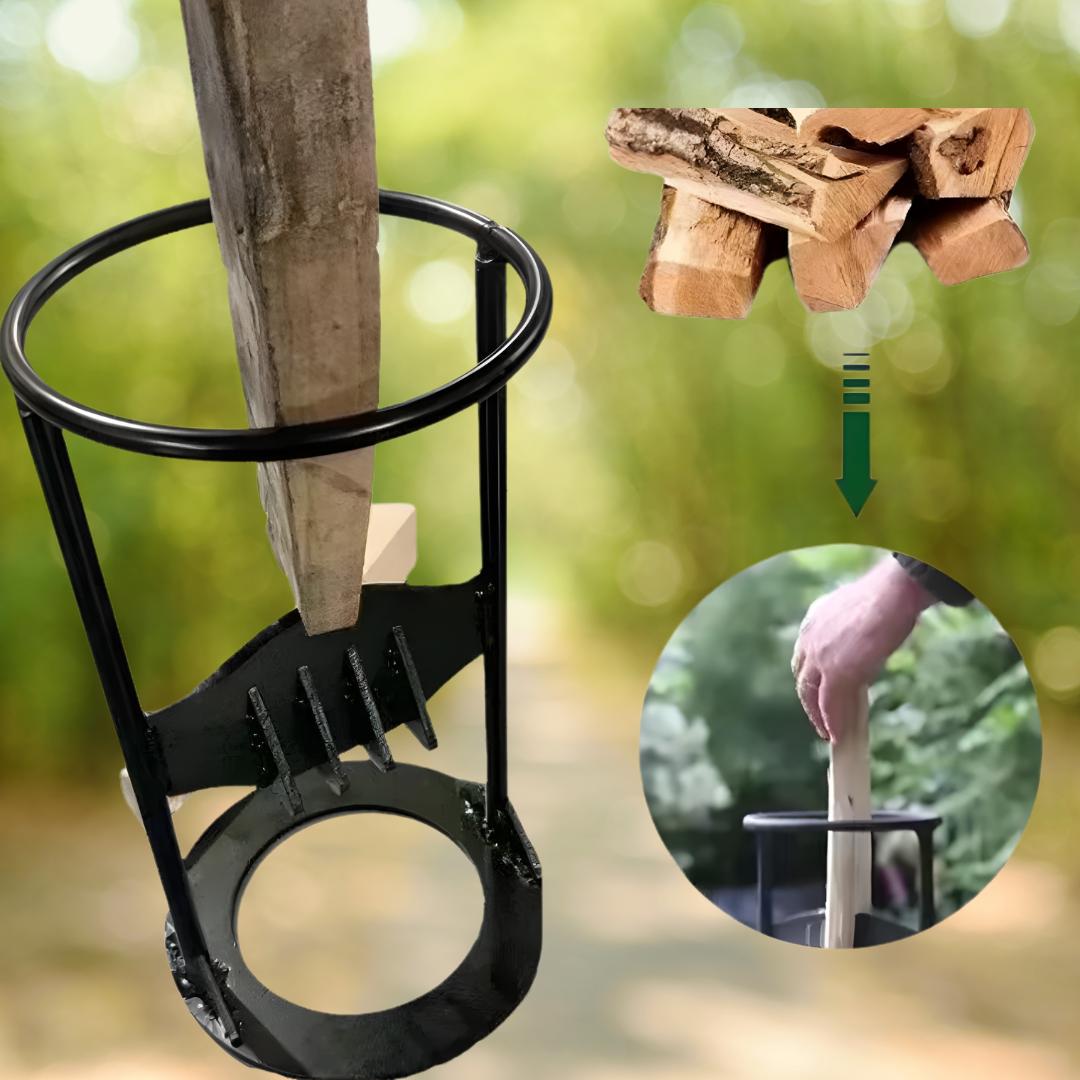 WoodSplitter - Fendeur de Bois Portable en Fonte