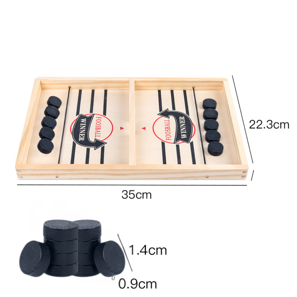 Kletshuts™ Hockey - Jeu de Société Slingerhockey