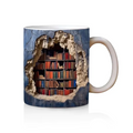 LibraryMug - Tasse Design Bibliothèque 3D