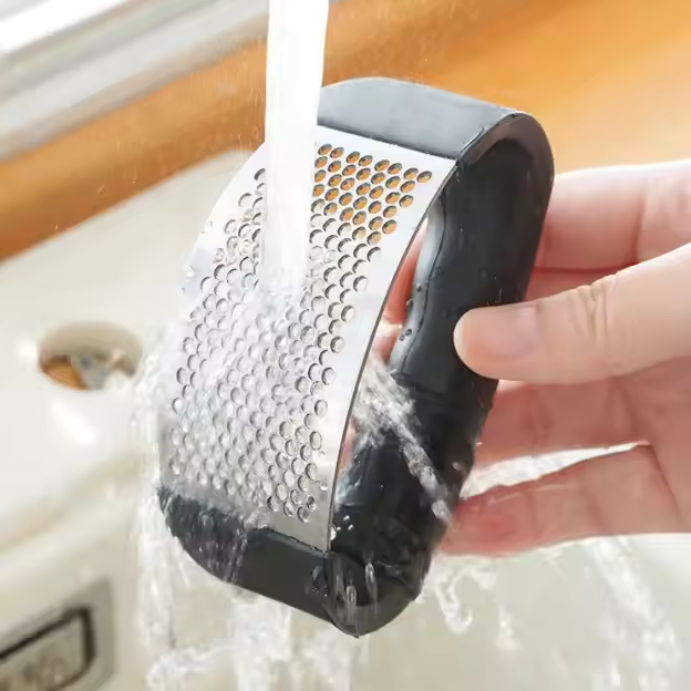 Globetrek° Presse-Ail : Presse-Ail Portable en Acier Inoxydable