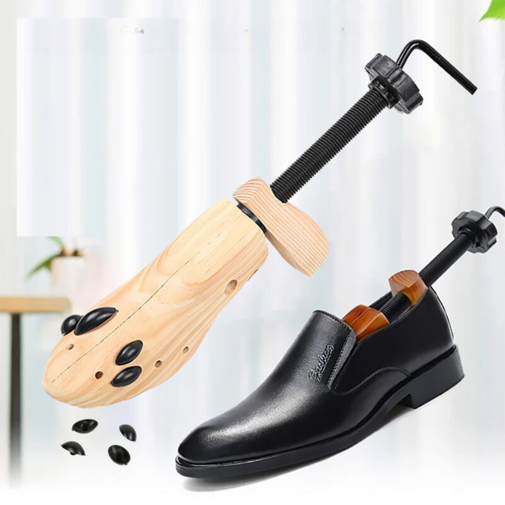 ShoeStretcher - Écarteur de Chaussures en Bois Réglable