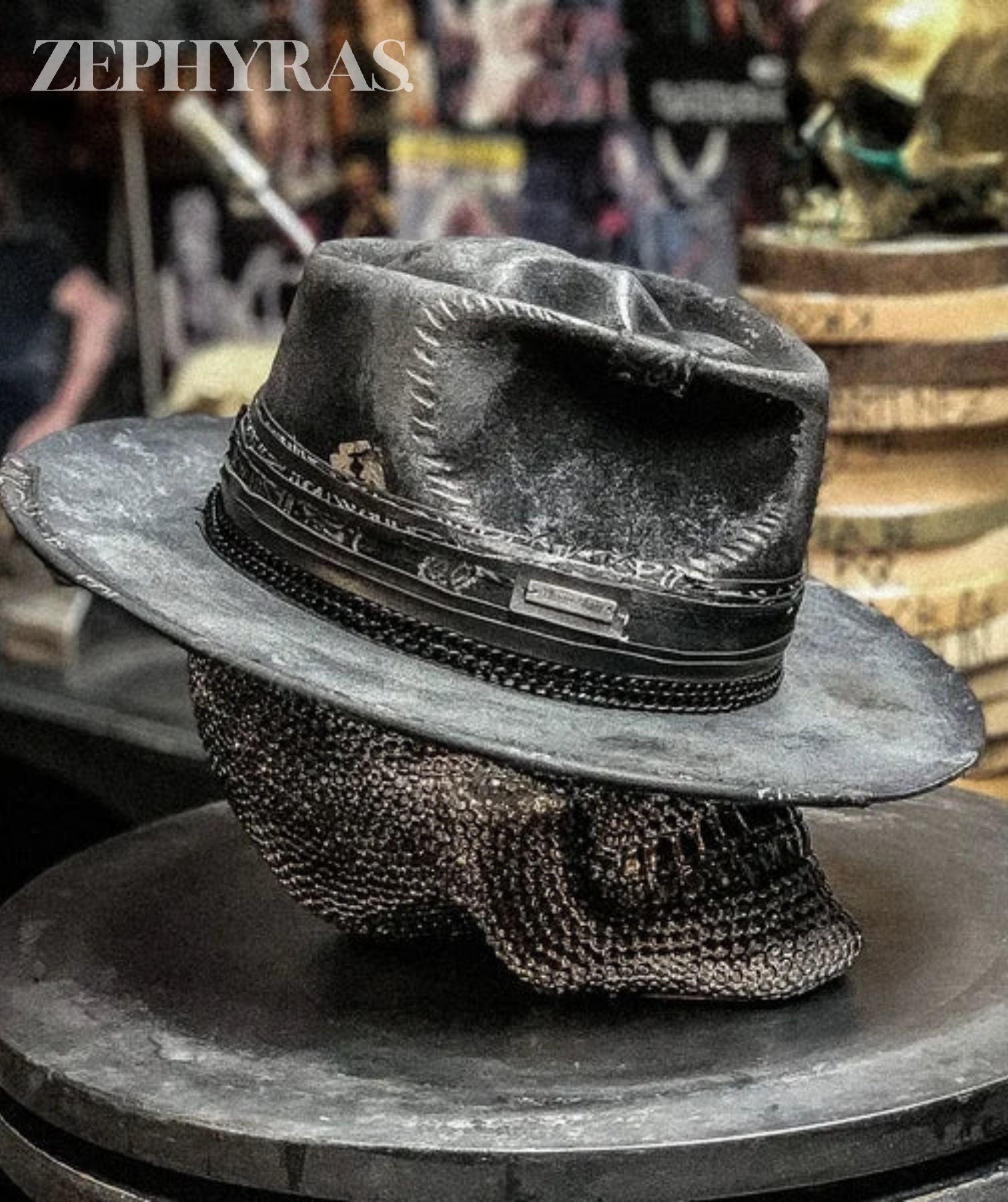 Chapeau de Mort d'Automne | Fait à la main et Tendance
