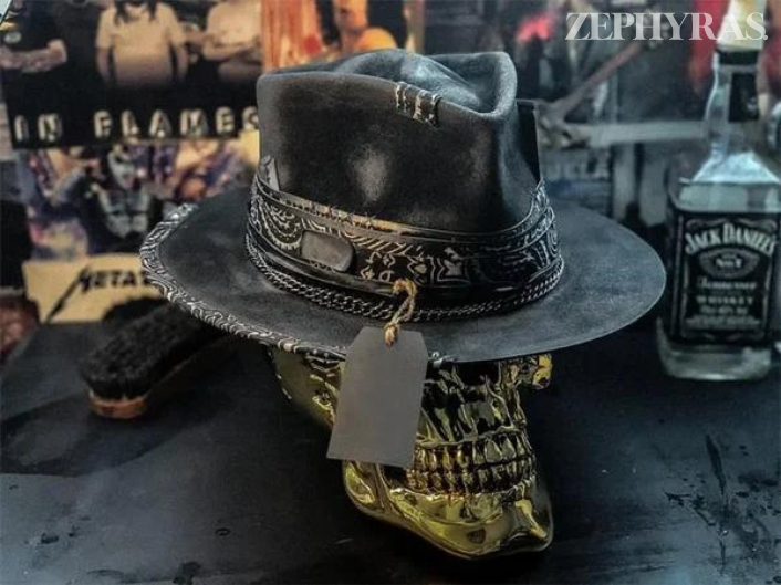 Chapeau de Mort d'Automne | Fait à la main et Tendance